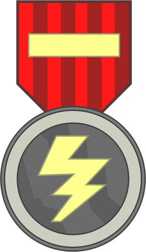 Imagem de vetor de medalha em forma de gravata