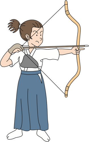 Female archer image