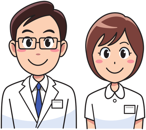 Medicine doctor and nurse