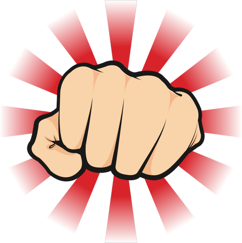 Hard punch icon