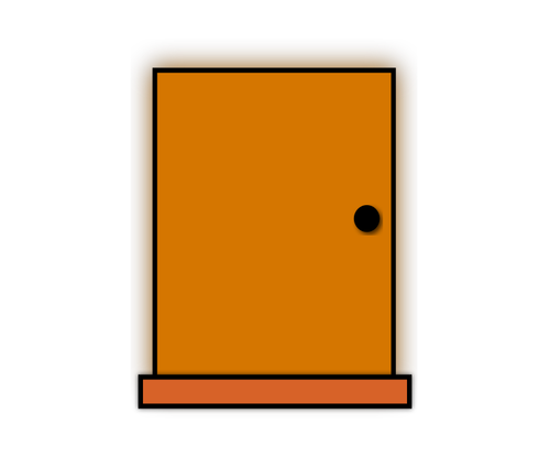 Cartoon door