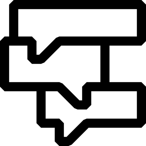 Discussion vector icon