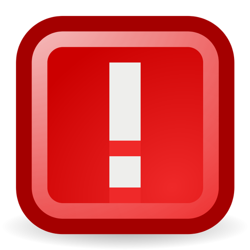 Warning vector icon