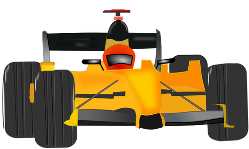 Race car vector image