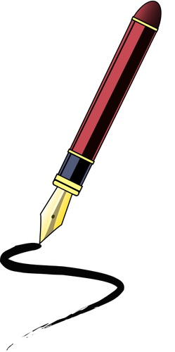 Felt tip pen vector clip art