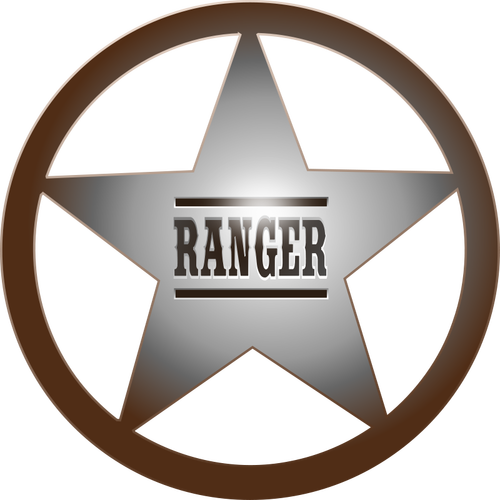 Rangers ster vector illustraties