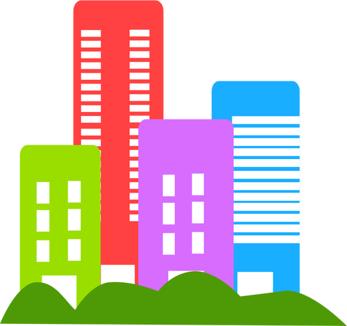 Desenho de logotipo imobiliário vetorial