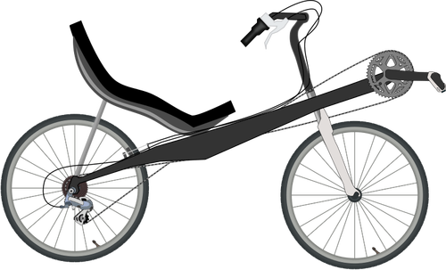 Recumbent cykel