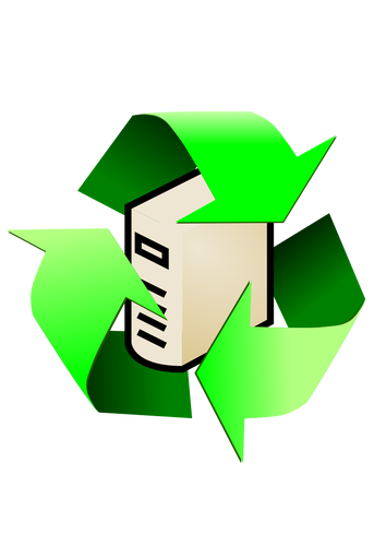 Recycelte computer