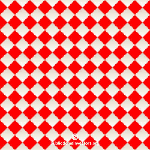 Red checkered pattern