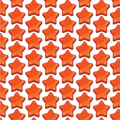 Red star seamless pattern