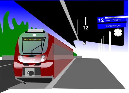 Tren de gráficos vectoriales