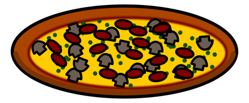 Çift pizza simgesi