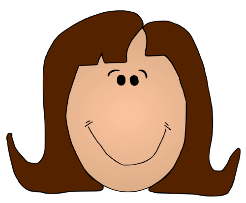 Ladyface Color Vector