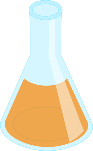Kimya şişesi vektör görüntüsü