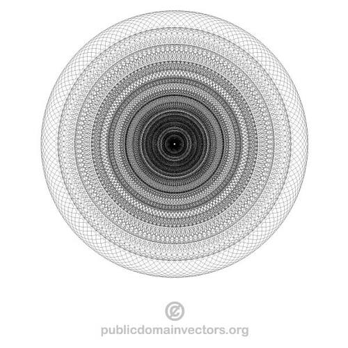 Guilloche design element