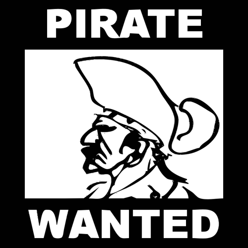 Poster di un pirata