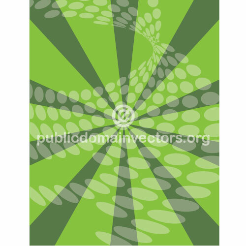 Green retro vector background