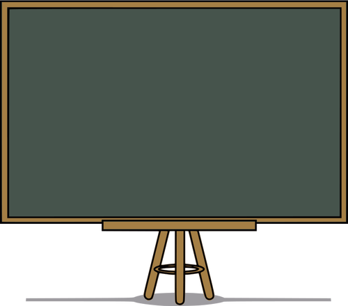 Vektor ClipArt för blackboard