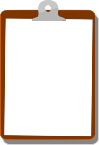 Clipboard vektor Clip Art