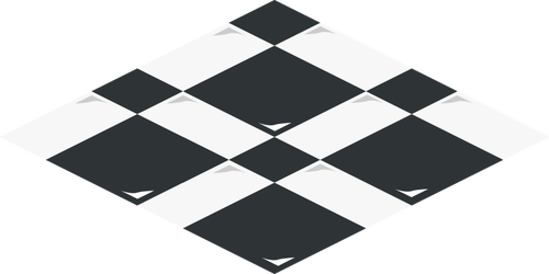 image vectorielle d’isométrique plancher tuile