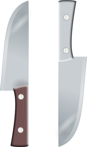 două cuţite