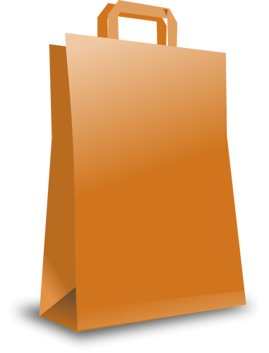 Paper bag vector image