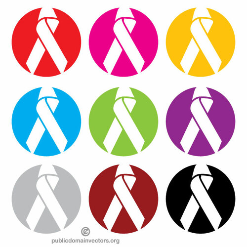 ألوان شرائط السرطان