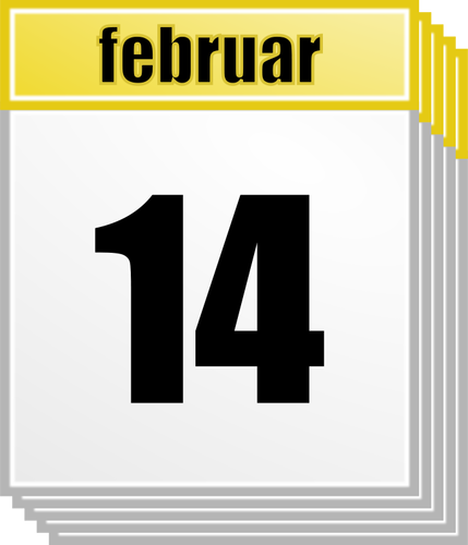 Calendarul vector imagine