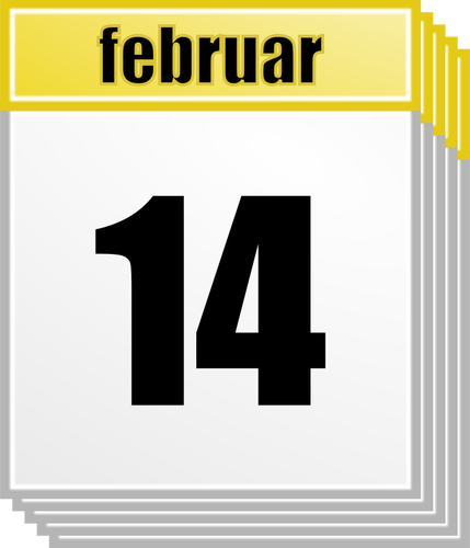 Calendar vector image