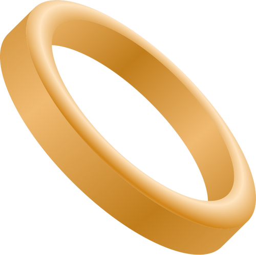 בתמונה וקטורית של טבעת נישואין