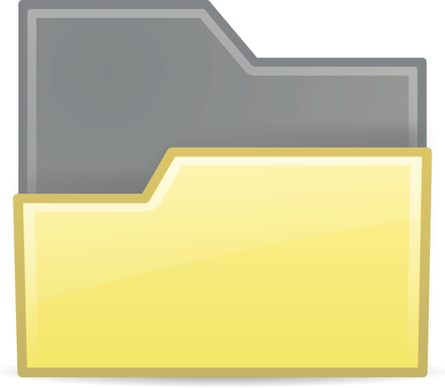 Žlutá přetahování adresář