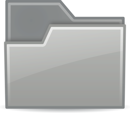 Semitransparent folder icon