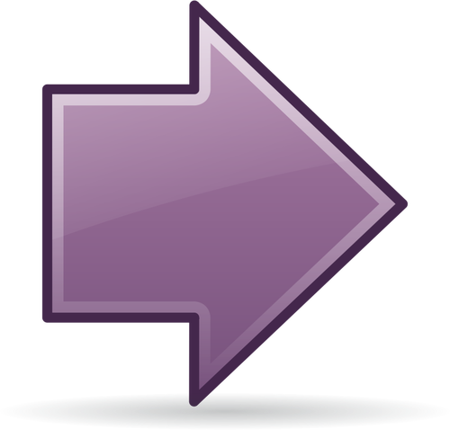 "Jít dál" purple ikona