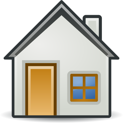 Outlined house icon