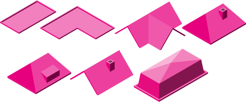 Pink roofs