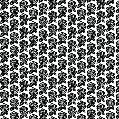 Roses seamless pattern