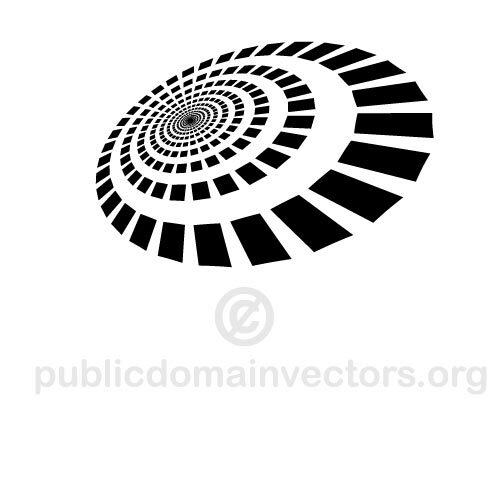 Round vector design element