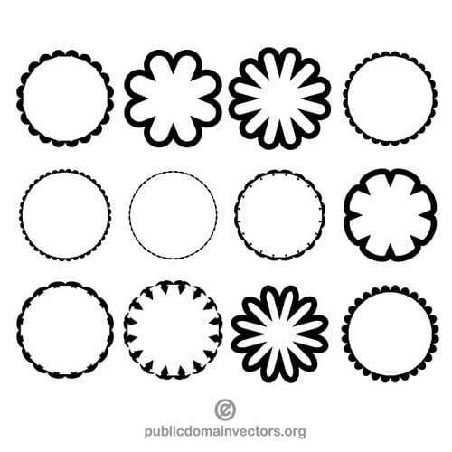 Basic vector shapes 9