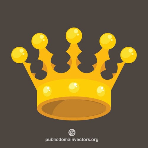 Royal crown vektor ClipArt