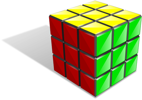 Rubik ist Cube gelöst.