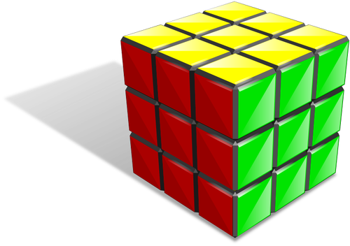 Cubo de Rubik cubo resolvido