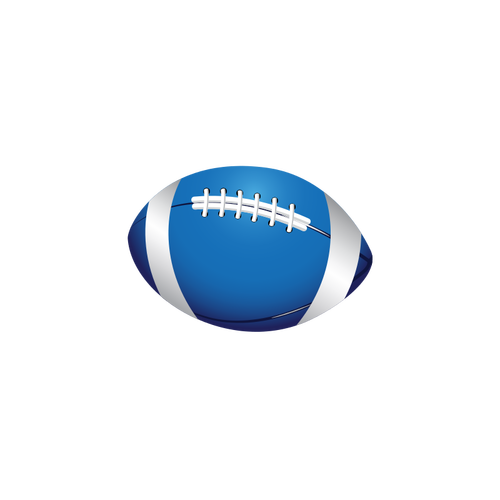 Rugby ball vector image