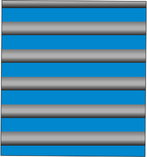 Silver bars gradient vector image