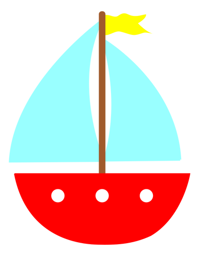 Zeilboot pictogram