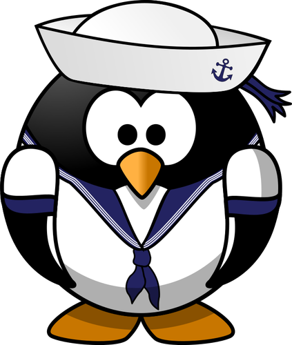 Пингвин как моряк