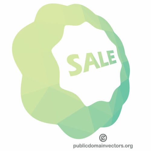 Sale promotion vector symbol