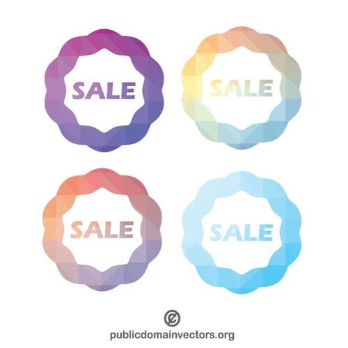 Sale stickers