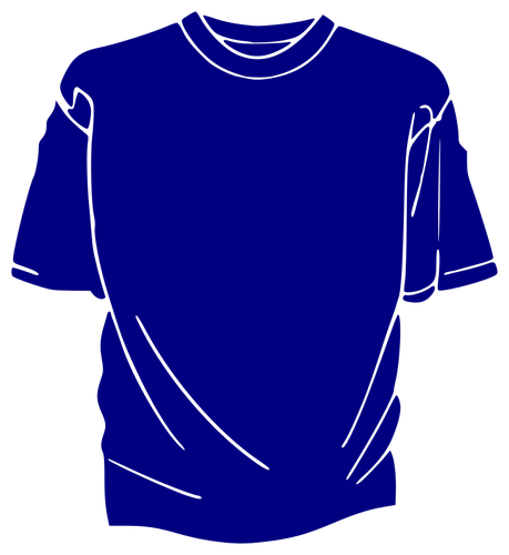 Niebieski T-shirt obrazy