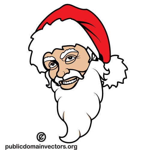 Clip art wektor Święty Mikołaj